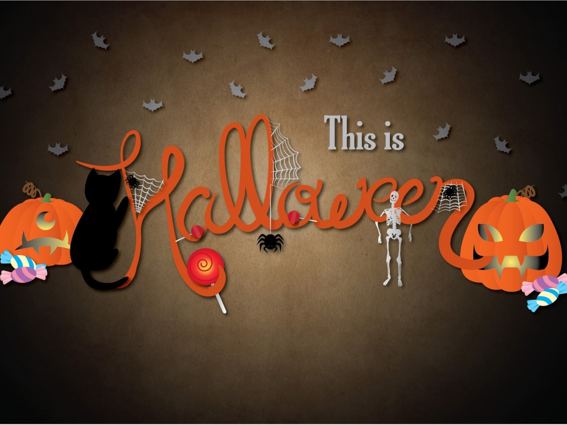This is Halloween for 1152 x 864 resolution