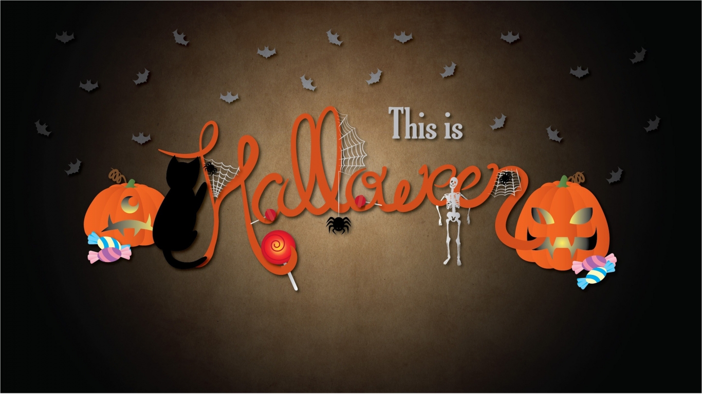 This is Halloween for 1366 x 768 HDTV resolution
