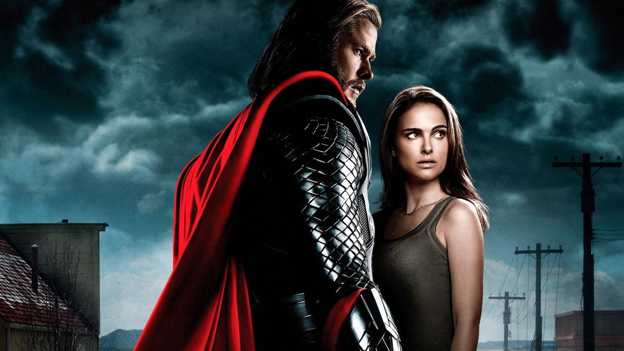 Thor and Jane Foster for 1280 x 720 HDTV 720p resolution