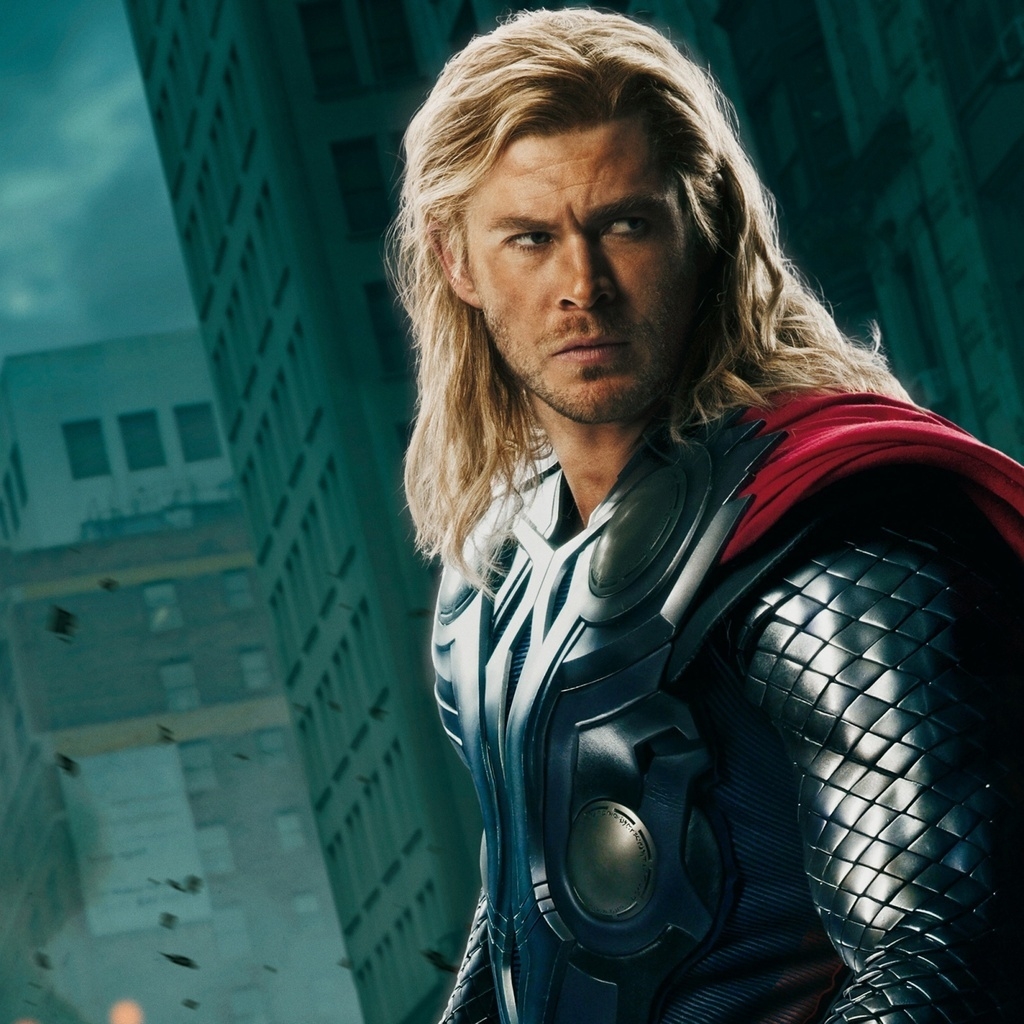 Thor The Avengers for 1024 x 1024 iPad resolution