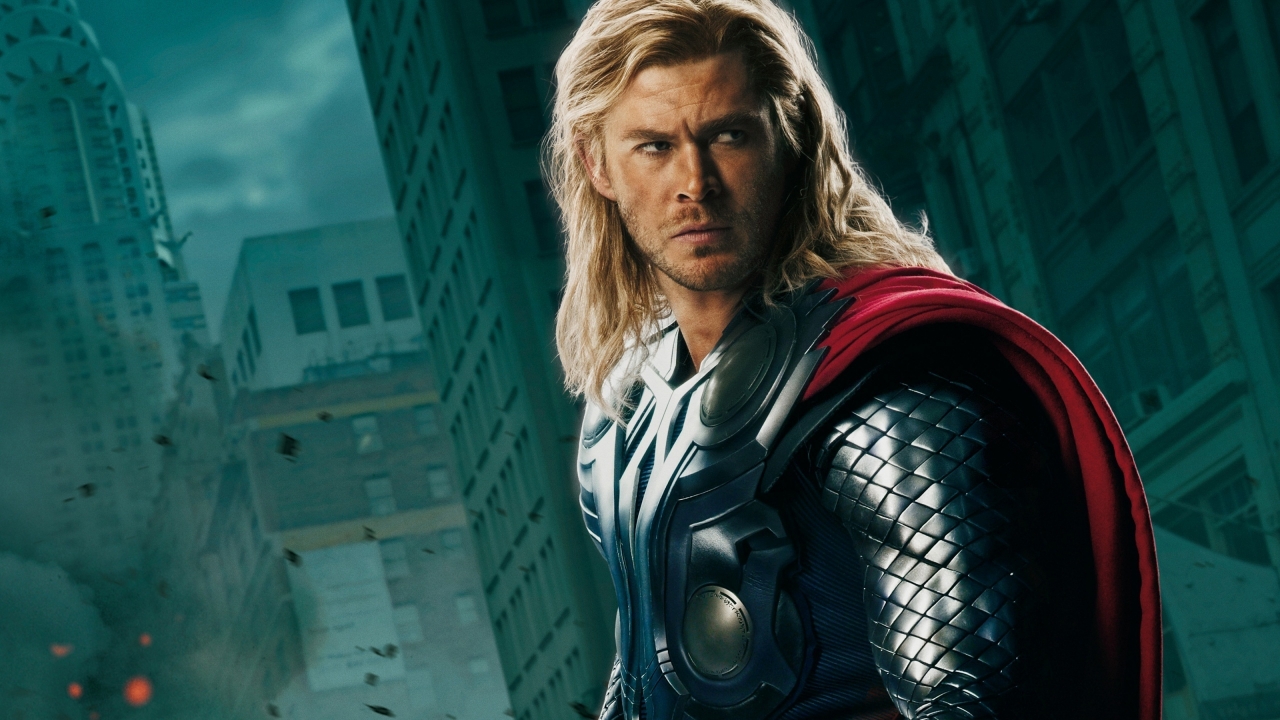 Thor The Avengers for 1280 x 720 HDTV 720p resolution