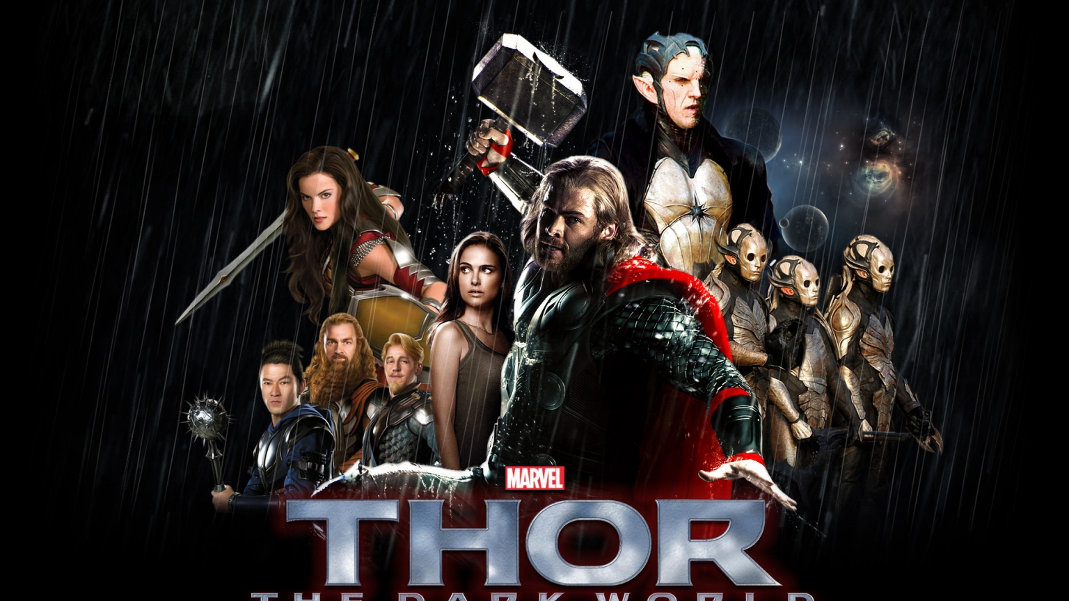 Thor The Dark World 2013 for 1536 x 864 HDTV resolution