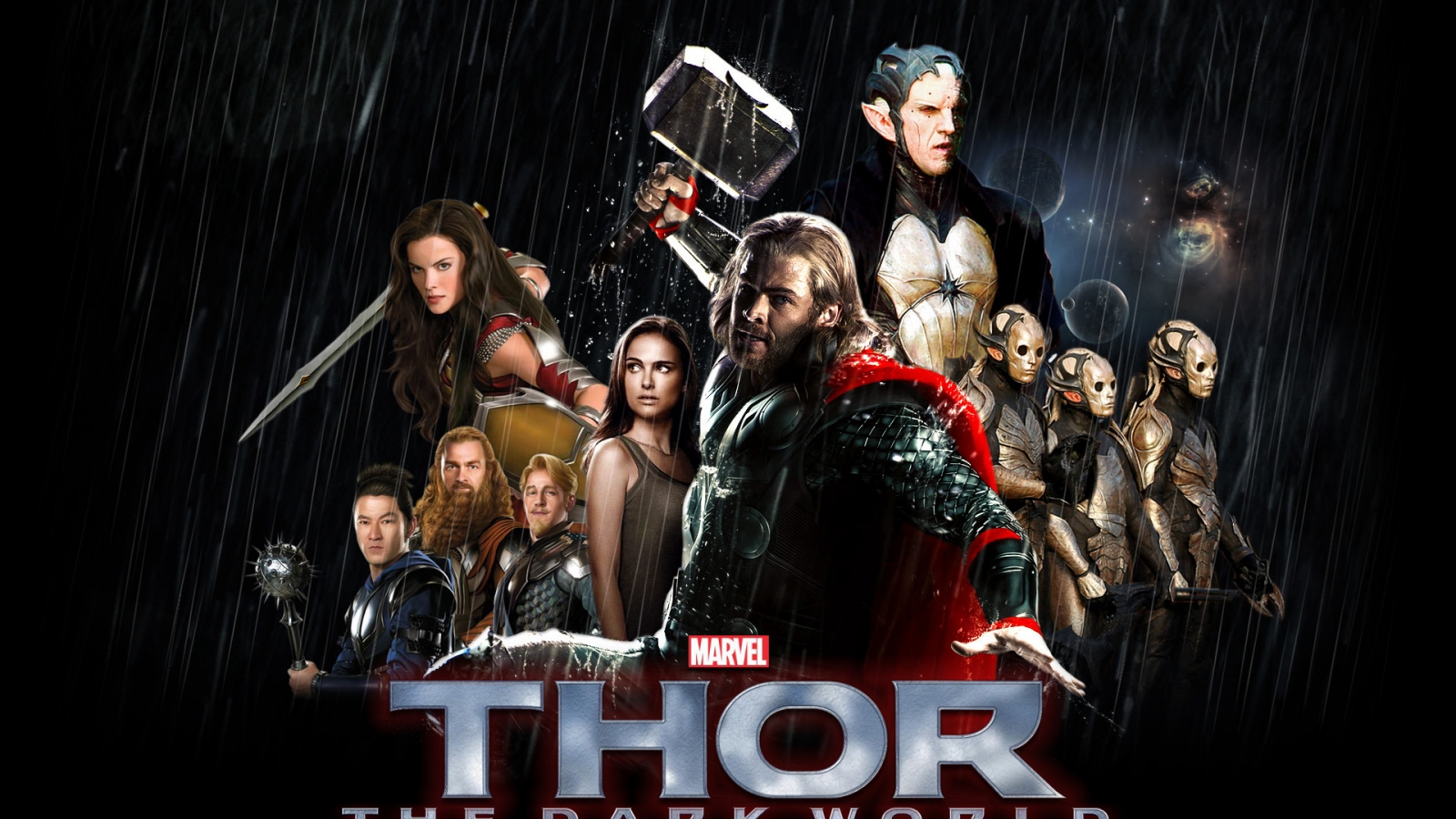 Thor The Dark World 2013 for 1600 x 900 HDTV resolution