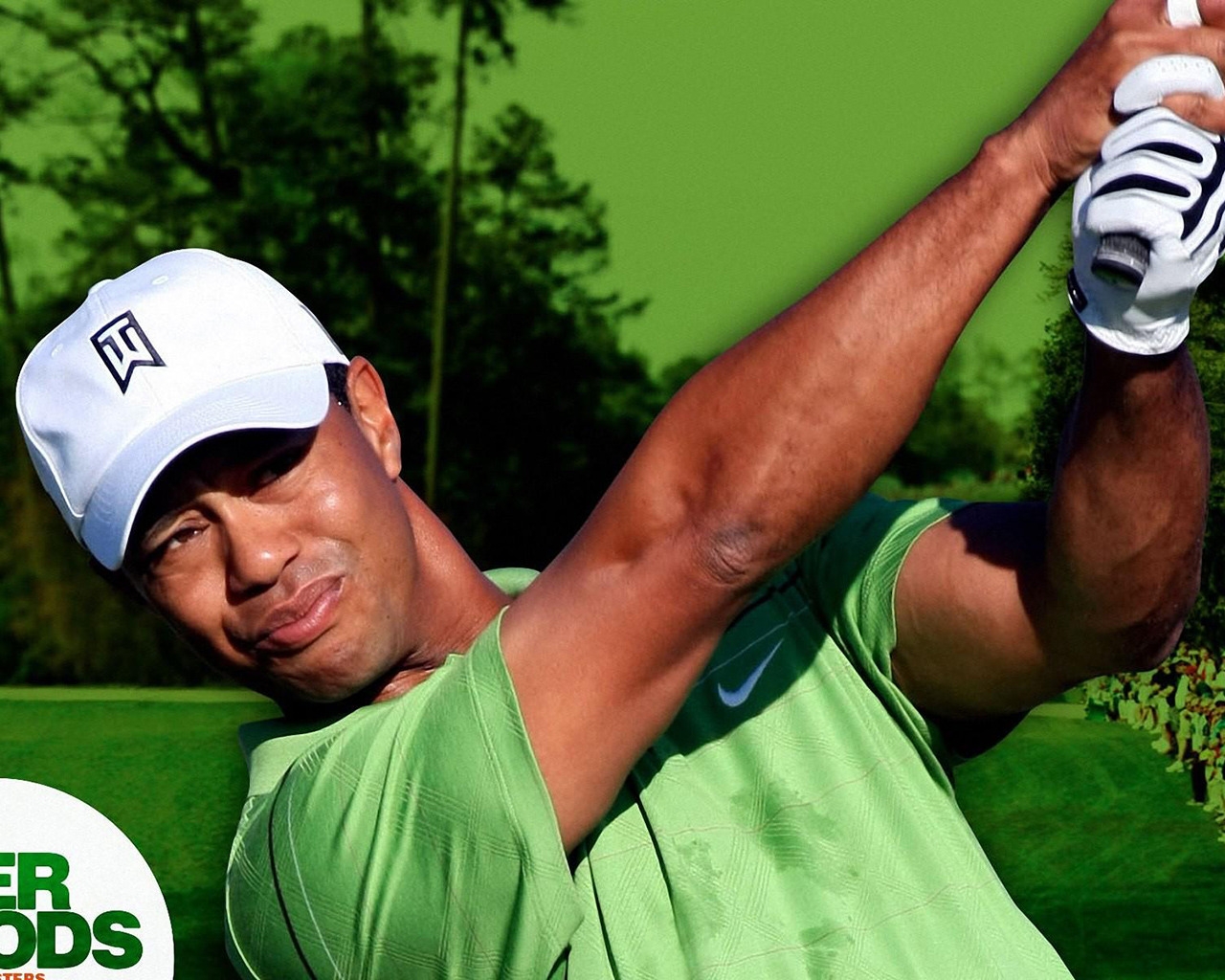 Tiger Woods for 1280 x 1024 resolution