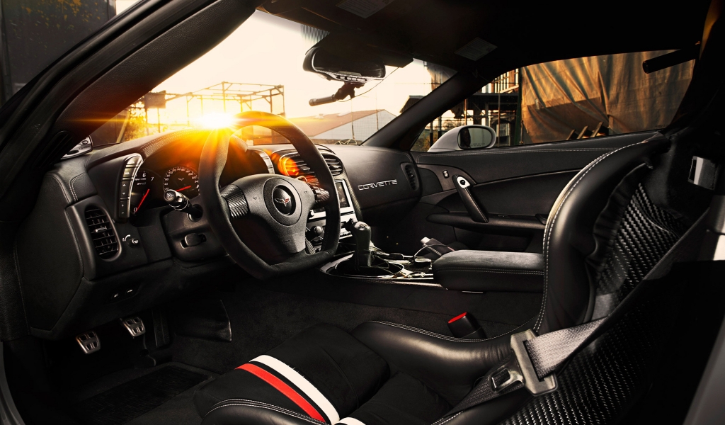 TIKT Corvette C6 ZR1 Interior for 1024 x 600 widescreen resolution