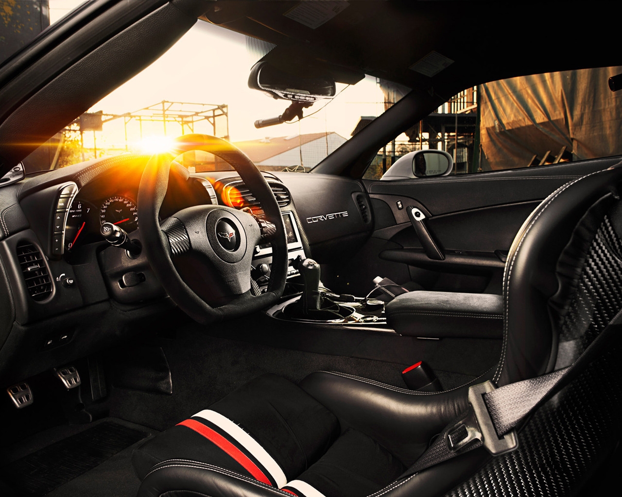 TIKT Corvette C6 ZR1 Interior for 1280 x 1024 resolution