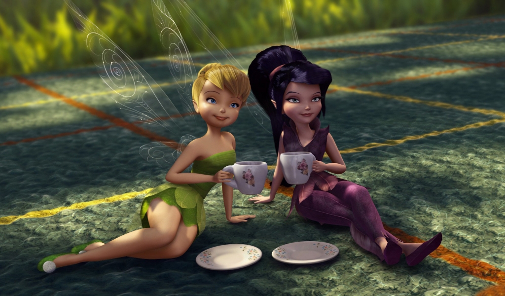 Tinkerbell for 1024 x 600 widescreen resolution