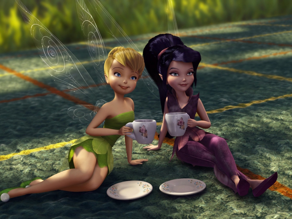 Tinkerbell for 1024 x 768 resolution