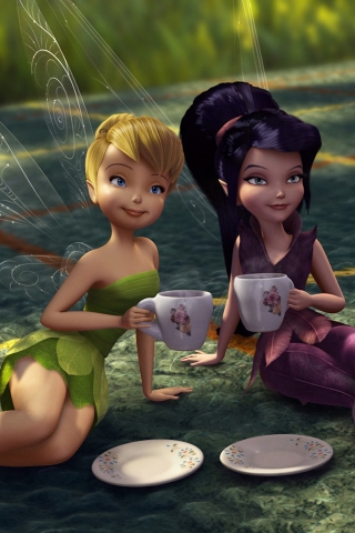 Tinkerbell for 320 x 480 iPhone resolution