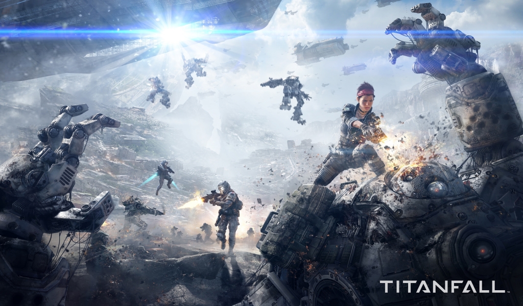 Titanfall Game for 1024 x 600 widescreen resolution