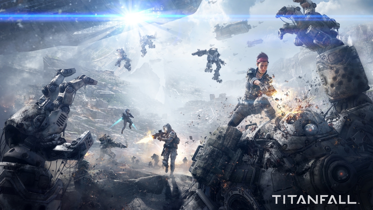 Titanfall Game for 1280 x 720 HDTV 720p resolution