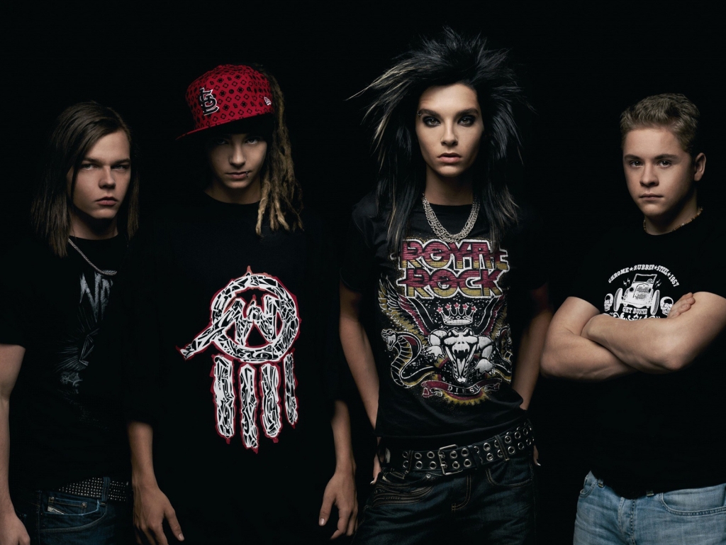 Tokio Hotel Band for 1024 x 768 resolution