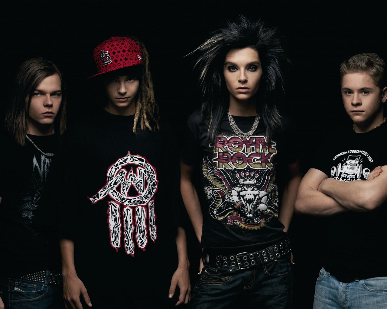 Tokio Hotel Band for 1280 x 1024 resolution