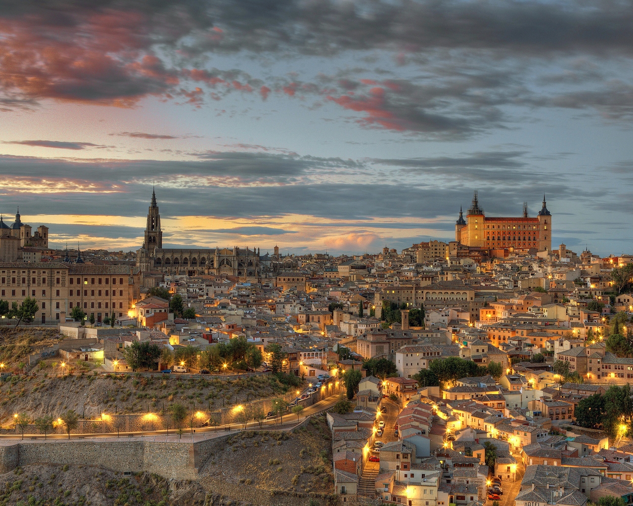 Toledo Spain Landscape for 1280 x 1024 resolution