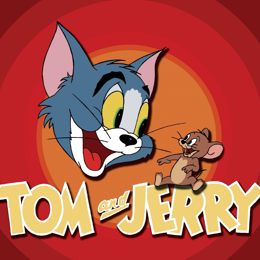 Tom and Jerry for 1024 x 1024 iPad resolution