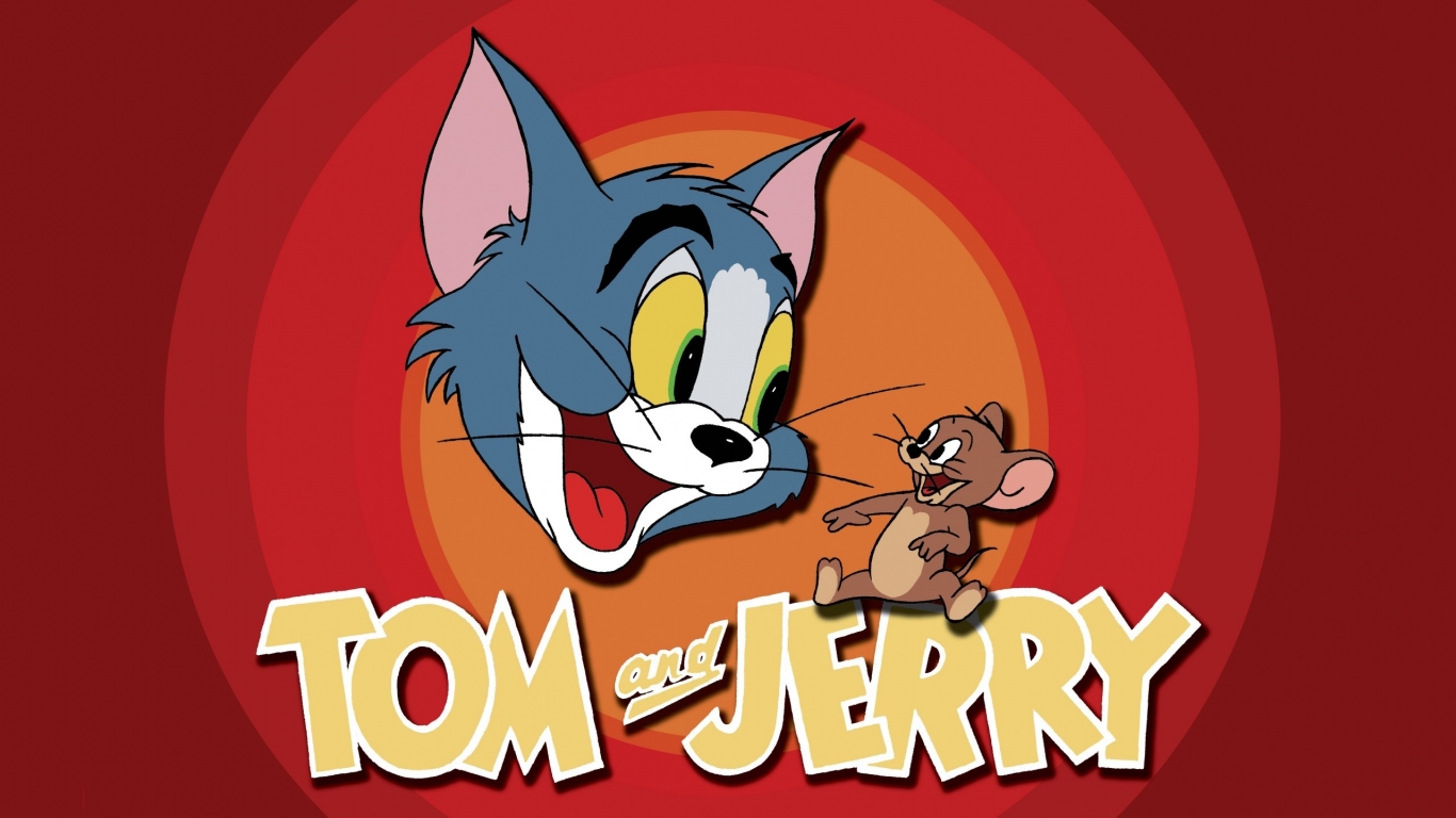 Tom and Jerry for 1366 x 768 HDTV resolution