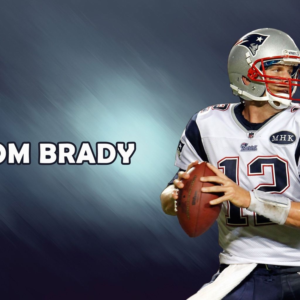 Tom Brady New England Patriots for 1024 x 1024 iPad resolution