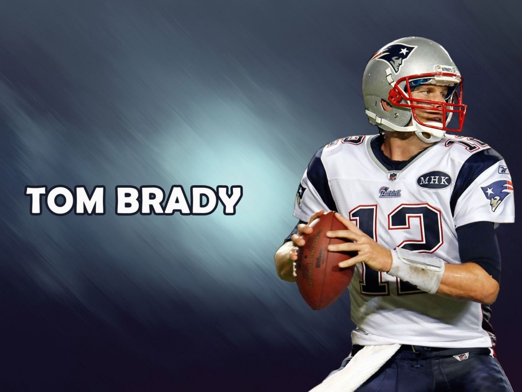 Tom Brady New England Patriots for 1024 x 768 resolution