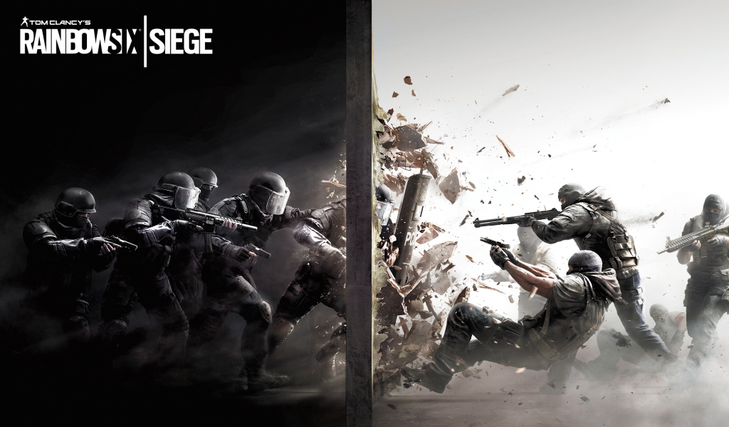 Tom Clancy's Rainbow Six Siege Poster for 1024 x 600 widescreen resolution