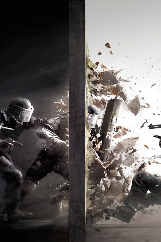 Tom Clancy's Rainbow Six Siege Poster for 320 x 480 iPhone resolution