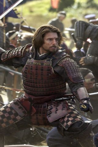 Tom Cruise The Last Samurai for 320 x 480 iPhone resolution