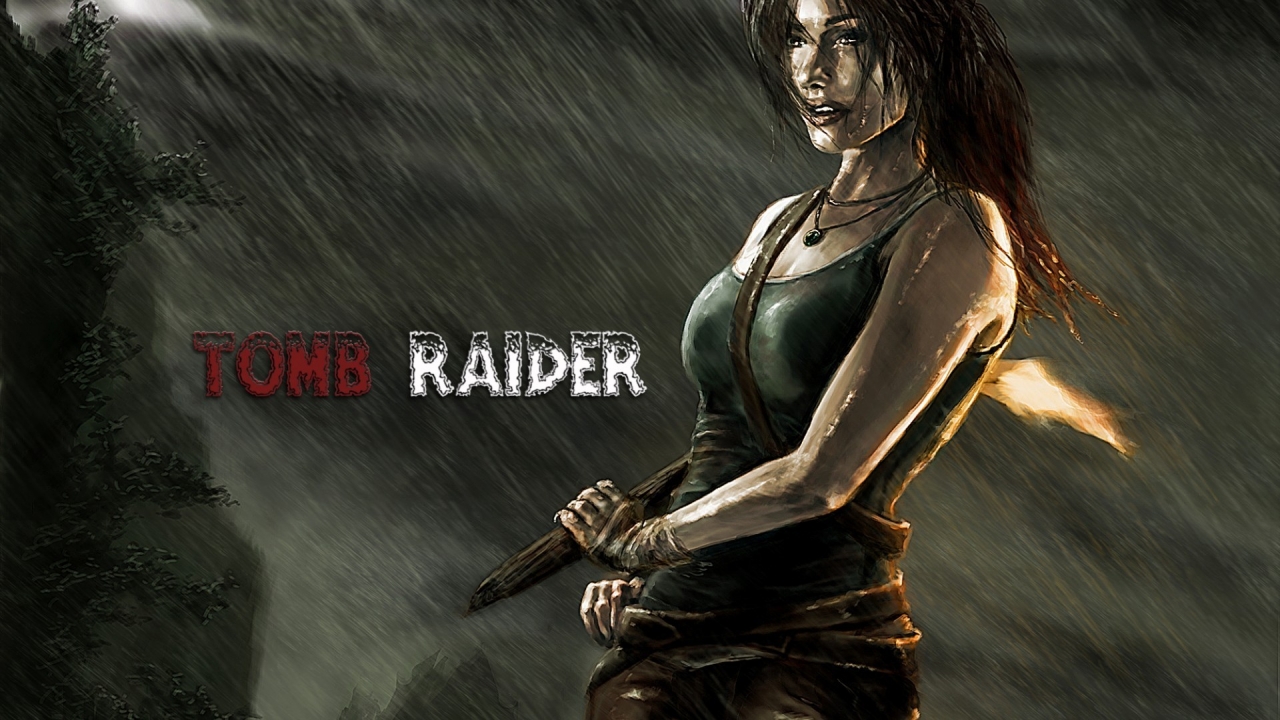 Tomb Raider Poster for 1280 x 720 HDTV 720p resolution