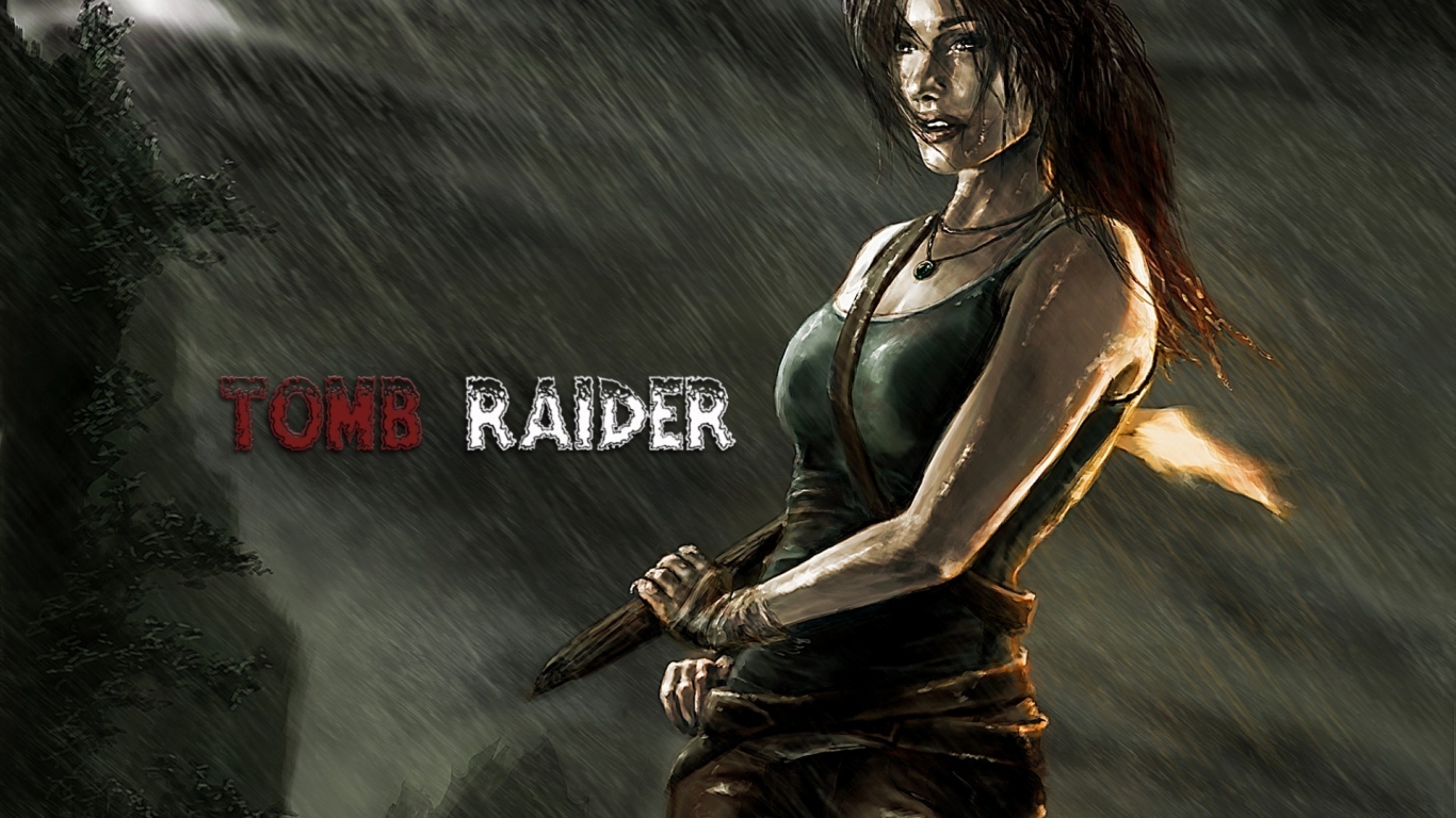 Tomb Raider Poster for 1366 x 768 HDTV resolution