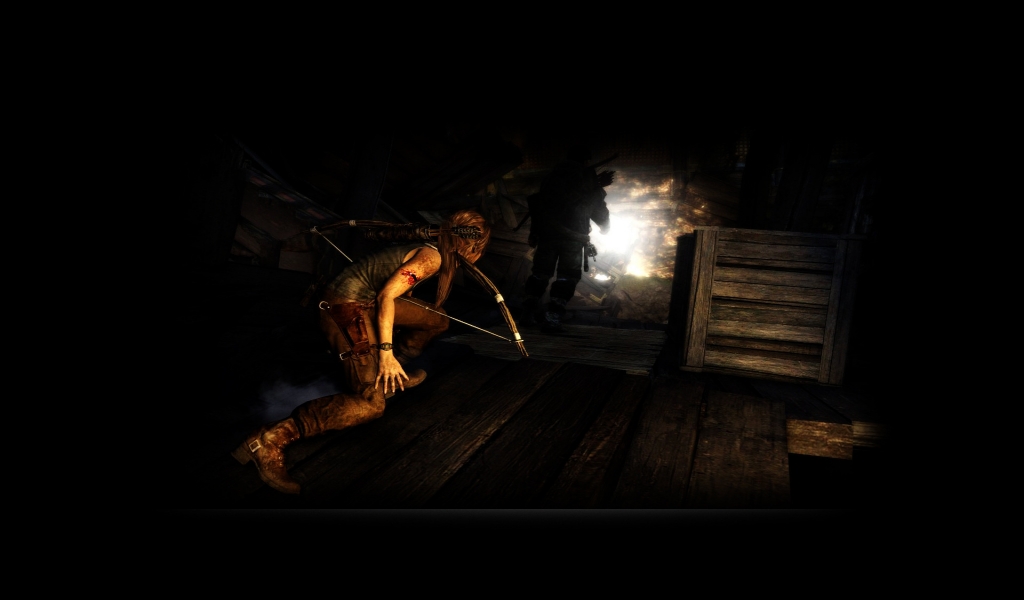 Tomb Raider Scene for 1024 x 600 widescreen resolution