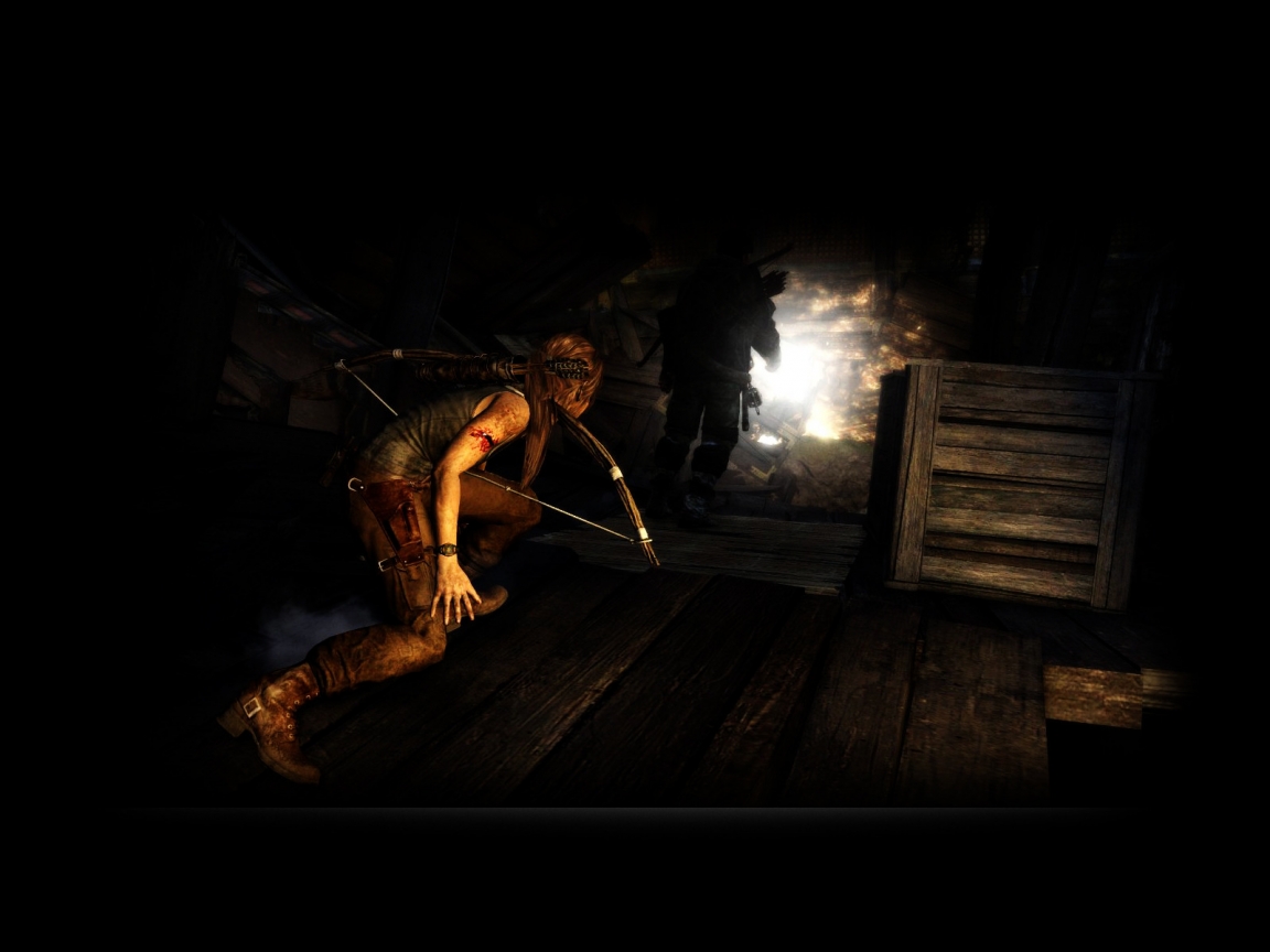 Tomb Raider Scene for 1152 x 864 resolution