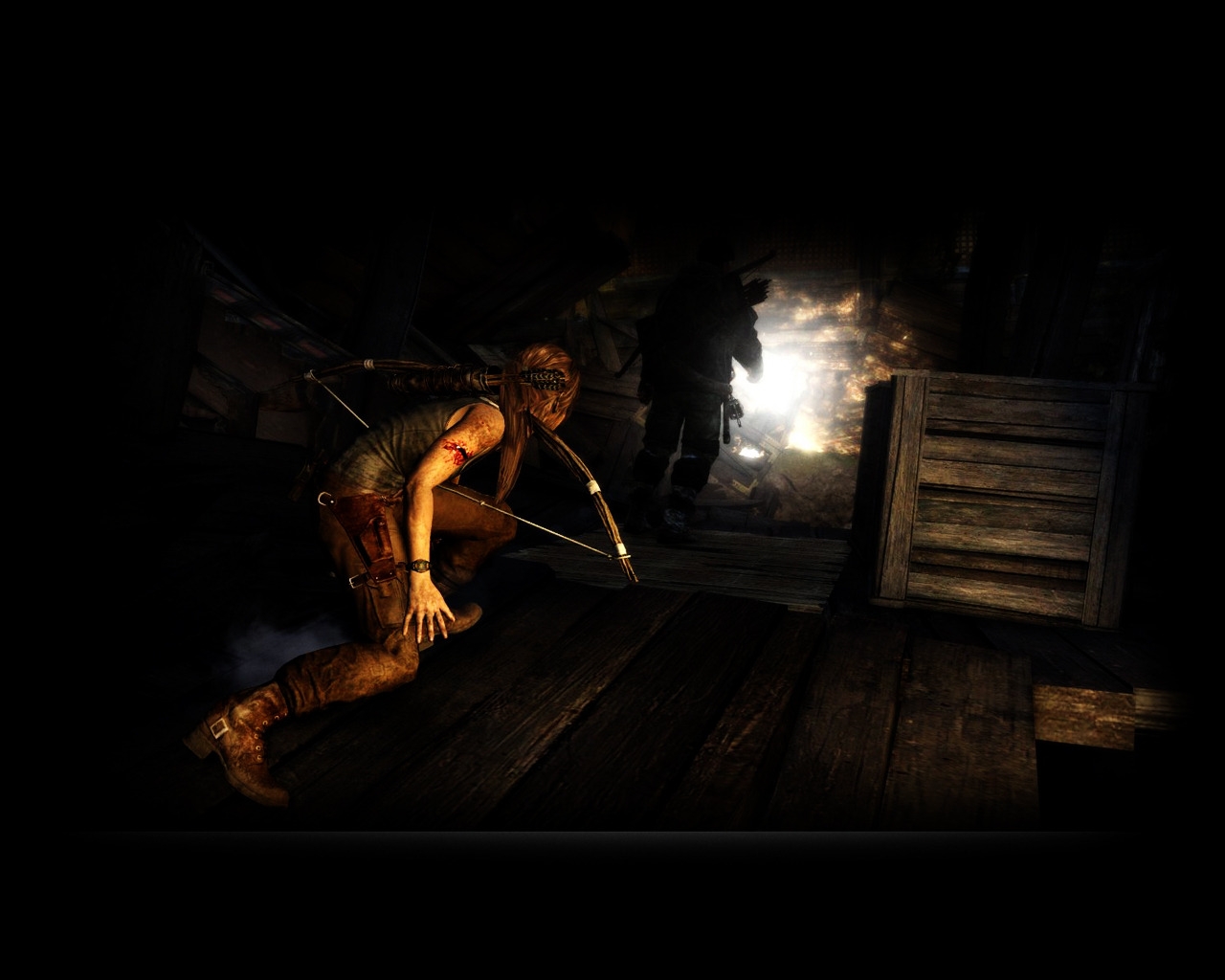 Tomb Raider Scene for 1280 x 1024 resolution