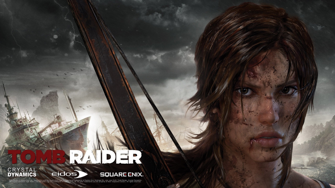 Tomb Raider The Revenge for 1366 x 768 HDTV resolution