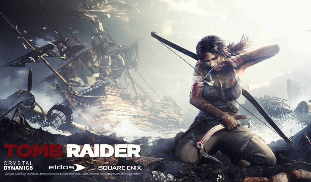 Tomb Raider Weapons Unlocked for 1024 x 600 widescreen resolution