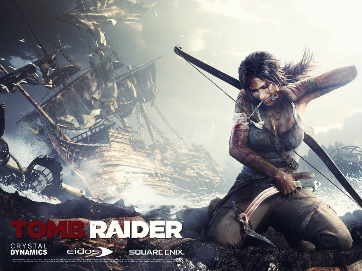 Tomb Raider Weapons Unlocked for 1152 x 864 resolution