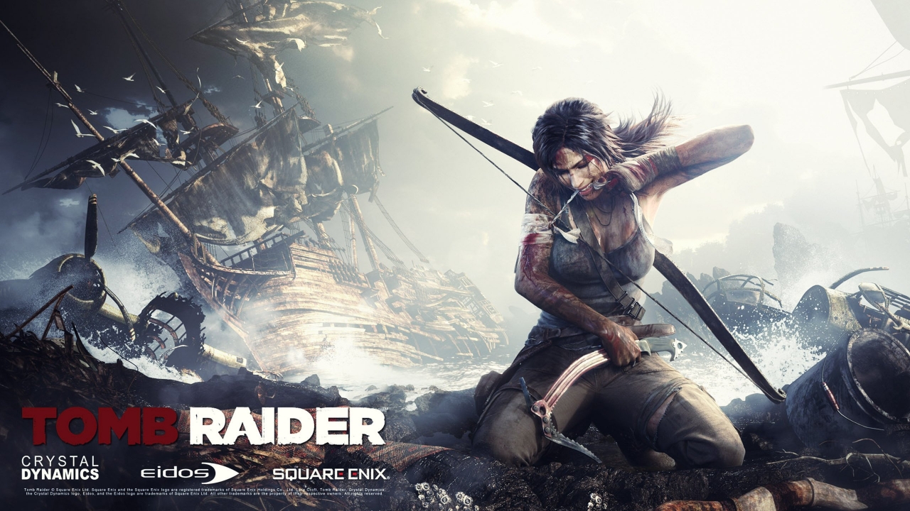 Tomb Raider Weapons Unlocked for 1280 x 720 HDTV 720p resolution