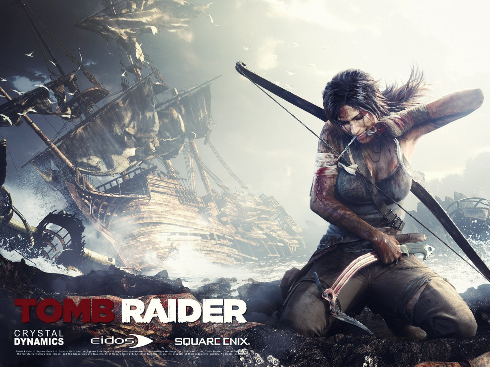 Tomb Raider Weapons Unlocked for 1600 x 1200 resolution