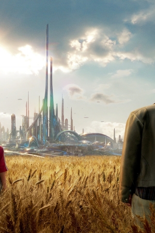 Tomorrowland Movie 2015 for 320 x 480 iPhone resolution