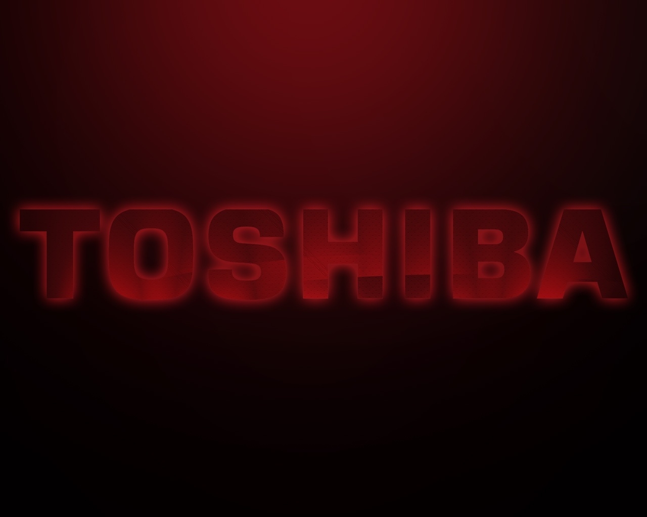 Toshiba red style for 1280 x 1024 resolution
