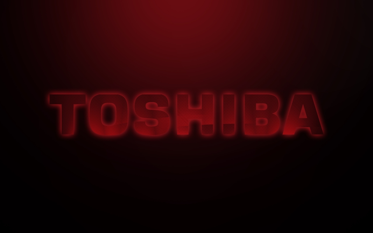 Toshiba red style for 1280 x 800 widescreen resolution