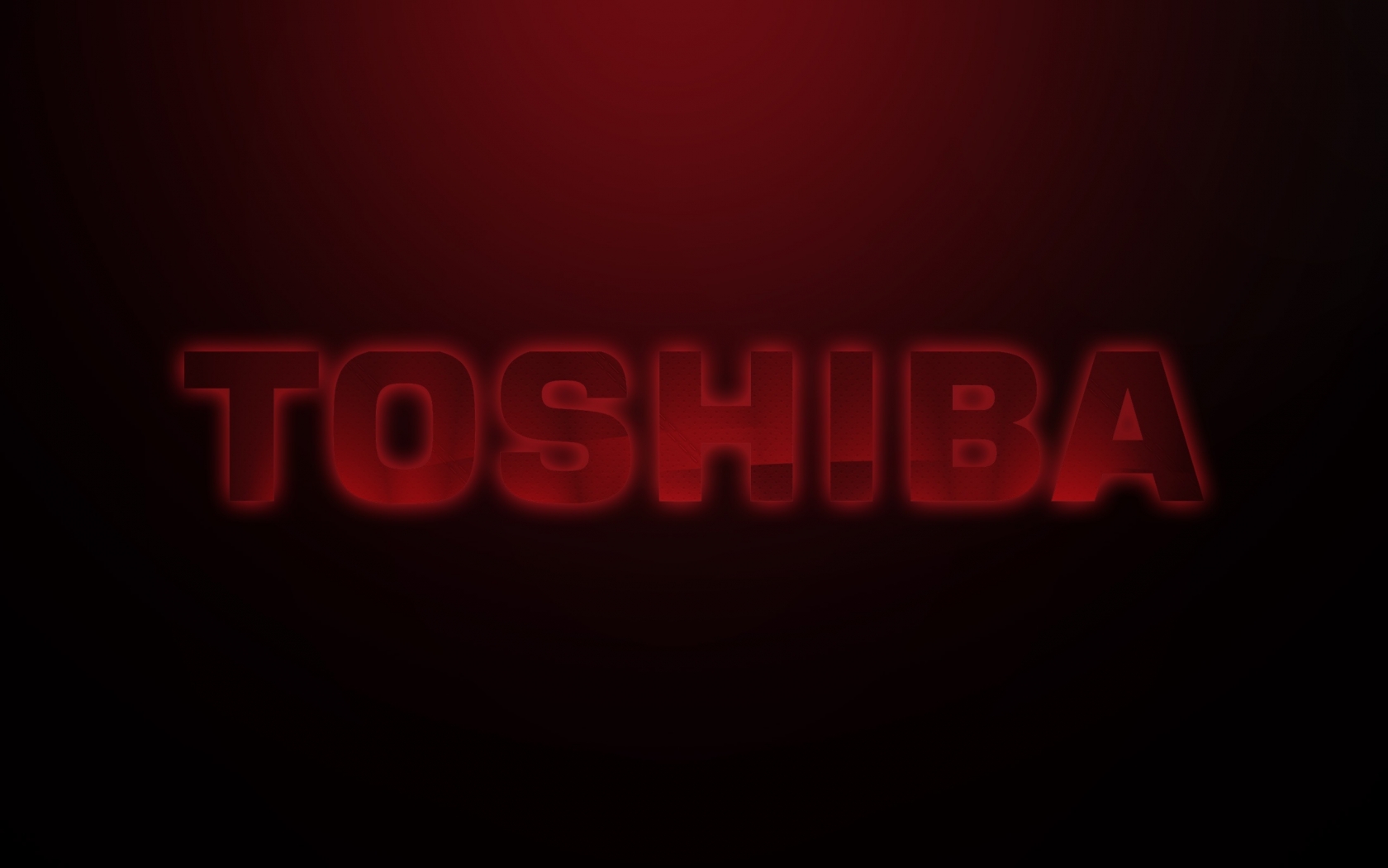 Toshiba red style for 1680 x 1050 widescreen resolution