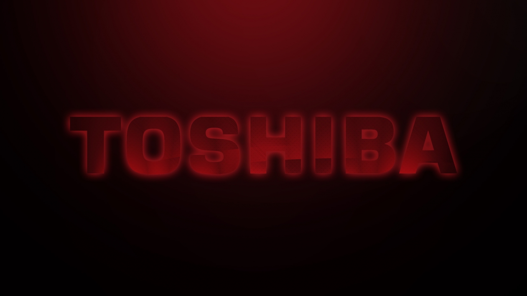 Toshiba red style for 1680 x 945 HDTV resolution