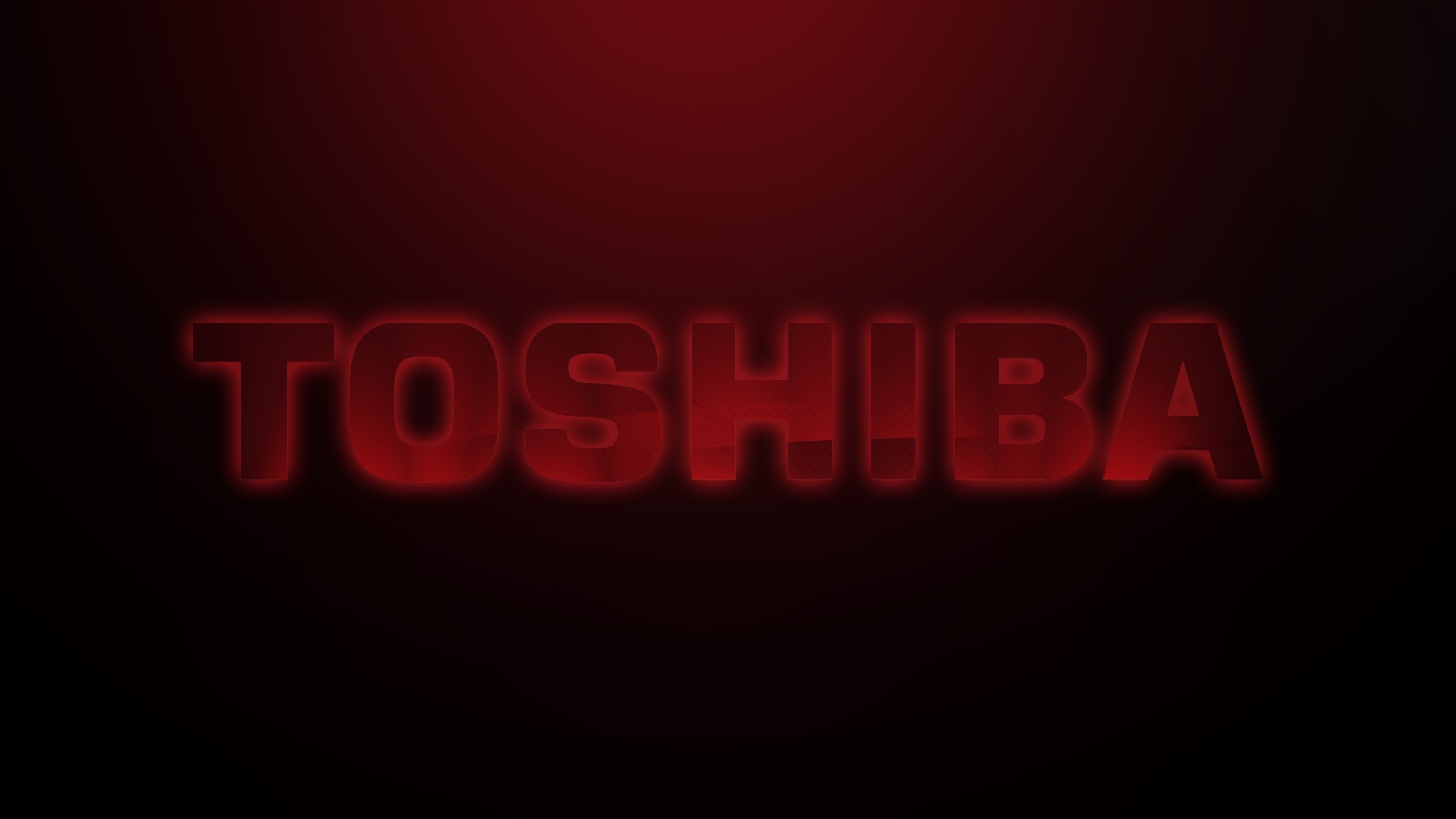 Toshiba red style for 2560x1440 HDTV resolution