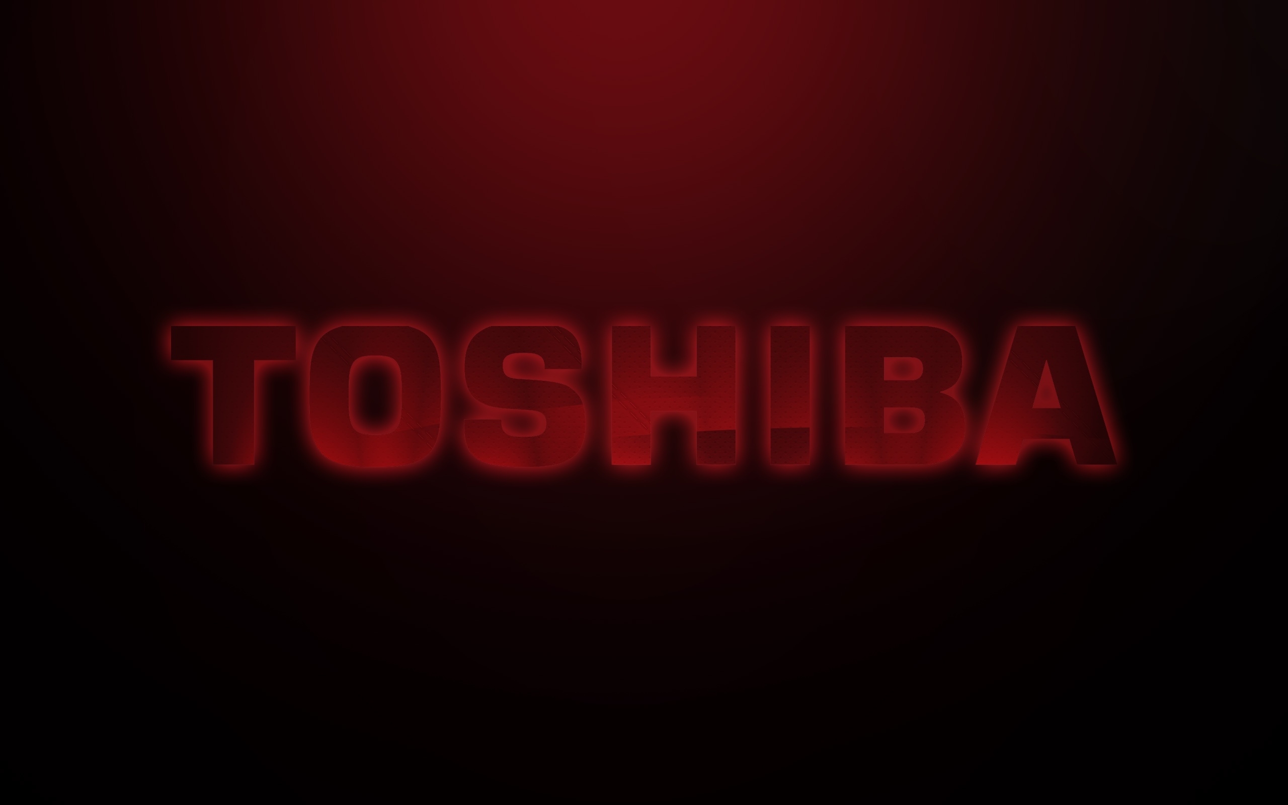 Toshiba red style for 2560 x 1600 widescreen resolution