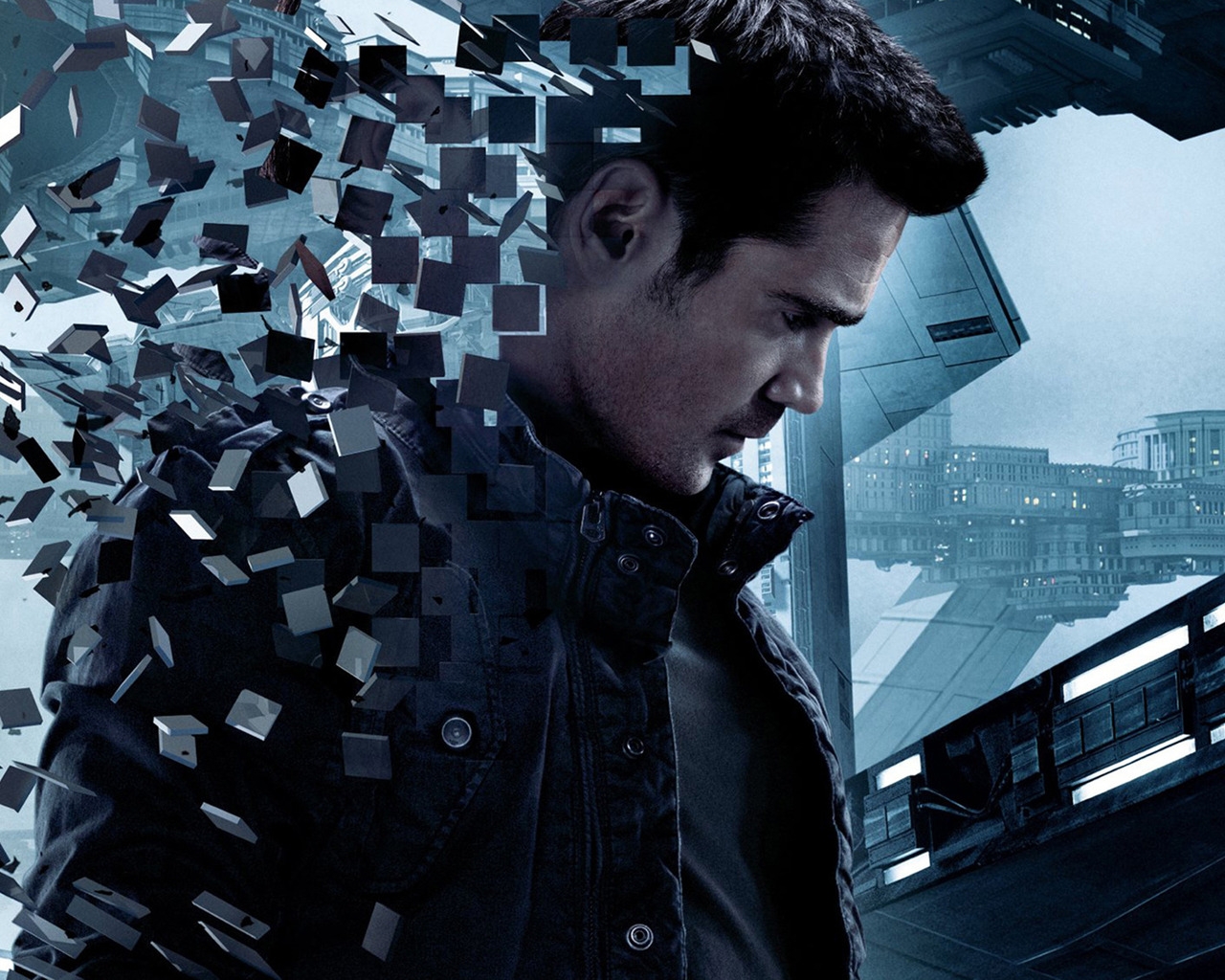Total Recall Colin Farrell for 1280 x 1024 resolution