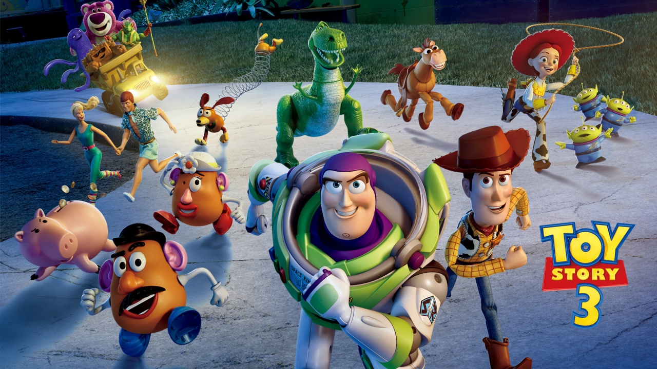 Toy Story 3 for 1280 x 720 HDTV 720p resolution