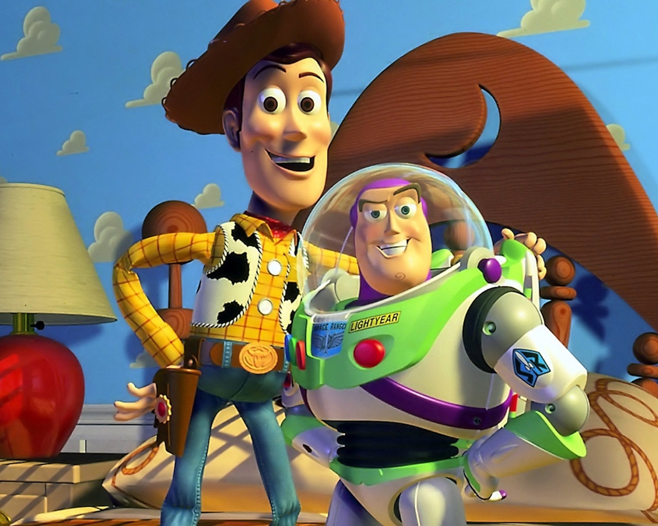 Toy Story Characters for 1280 x 1024 resolution