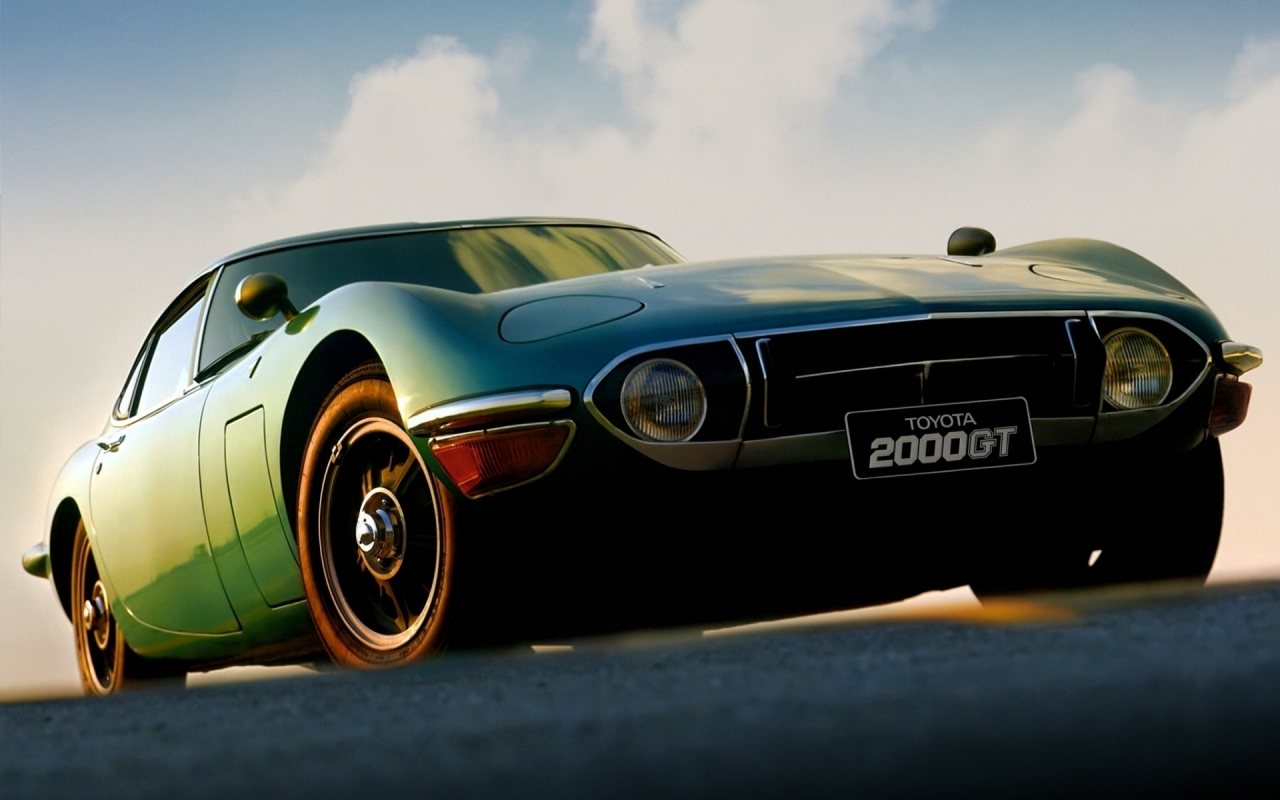 Toyota 2000 GT for 1280 x 800 widescreen resolution