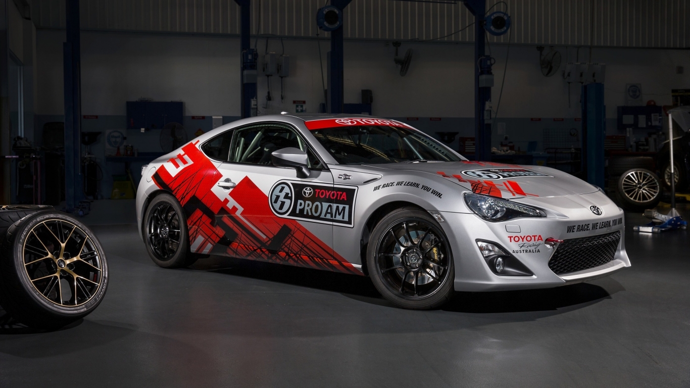 Toyota 86 Pro Am for 1366 x 768 HDTV resolution