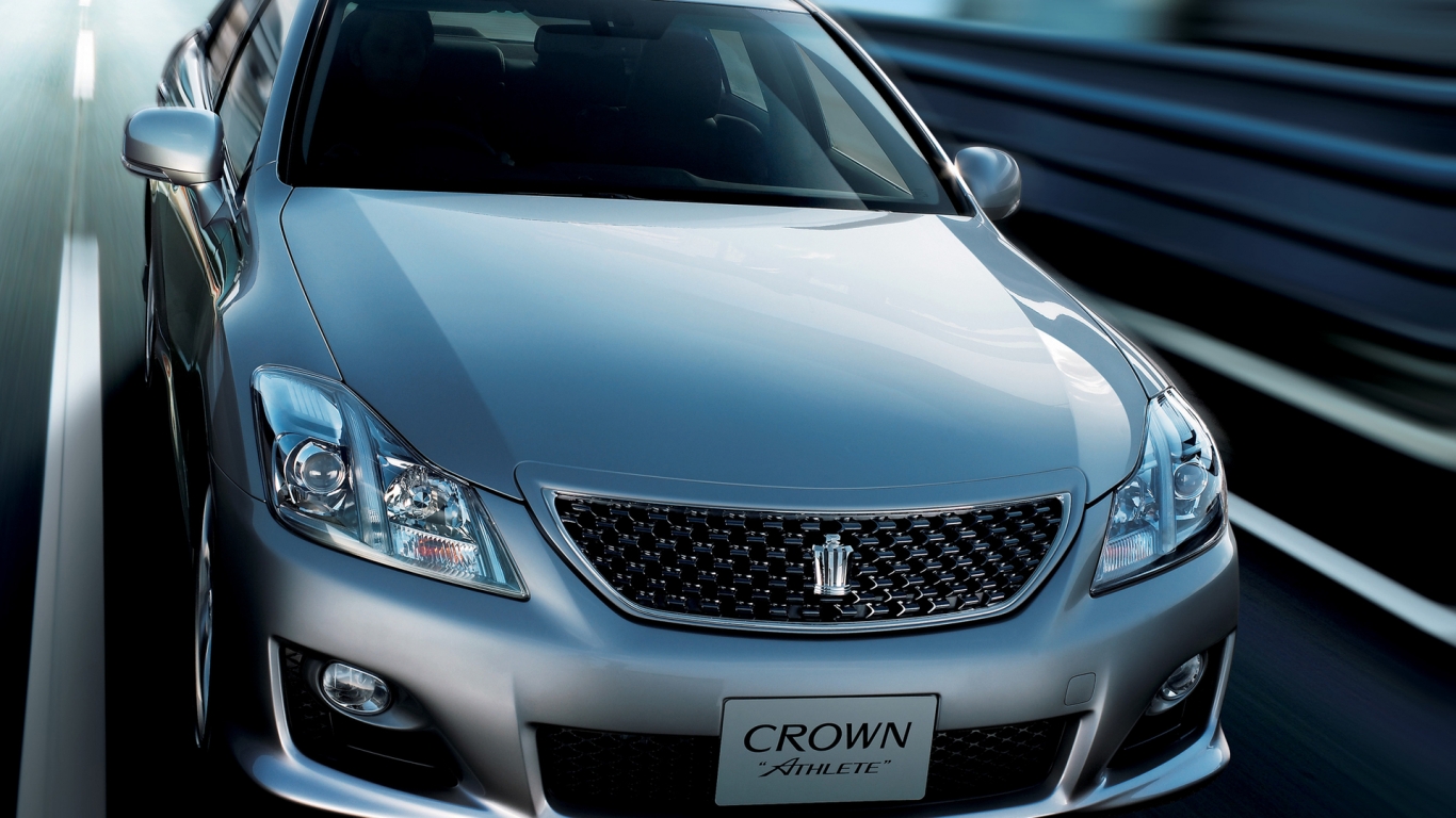 Toyota Crown Athlette for 1366 x 768 HDTV resolution