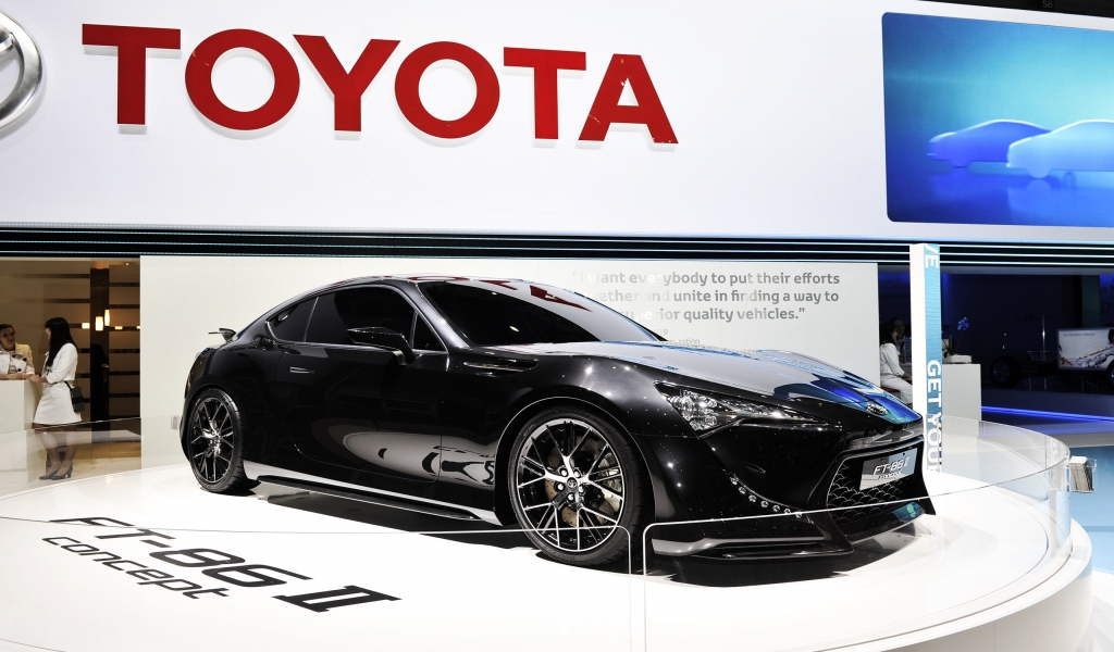 Toyota FT-86 II Concept for 1024 x 600 widescreen resolution