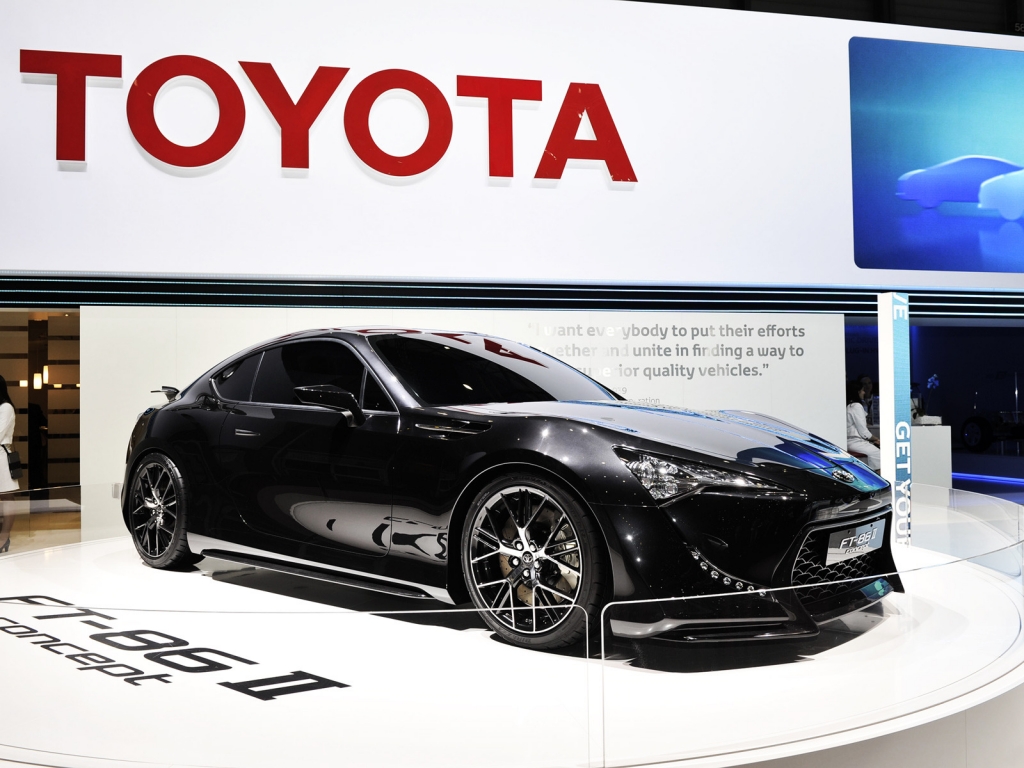 Toyota FT-86 II Concept for 1024 x 768 resolution
